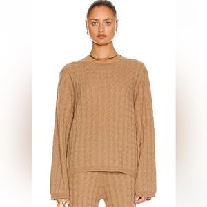 Toteme Cashmere Cable Knit Sweater XS